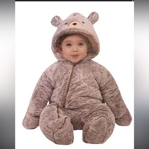 Adorable Bear Onesie Costume really thick